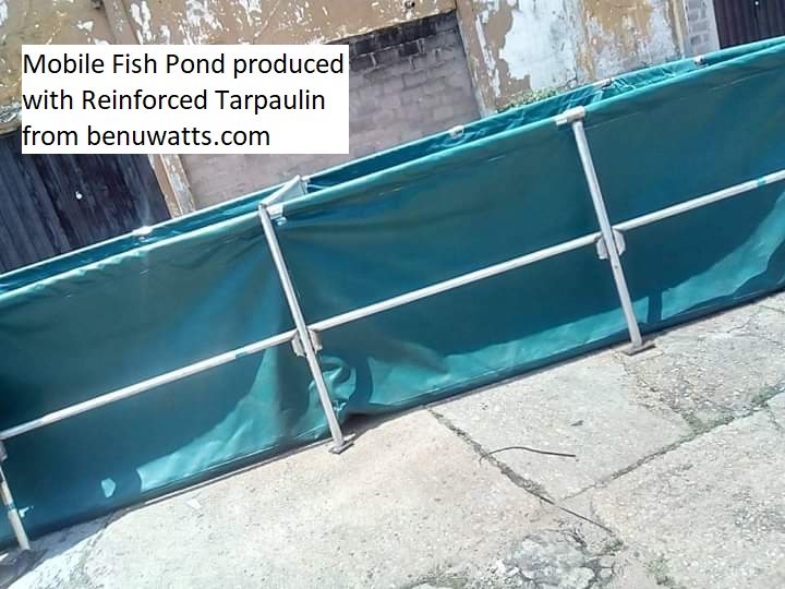 Mobile Tarpaulin Fish Pond Construction, Installation, Treatment